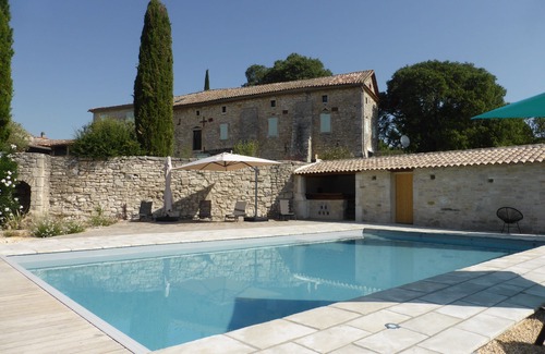 Saint-Jean-de-Maruejols-et-Avejan Cottage | LA VIGNE Mas des Trois Citernes Cottage for 10 people