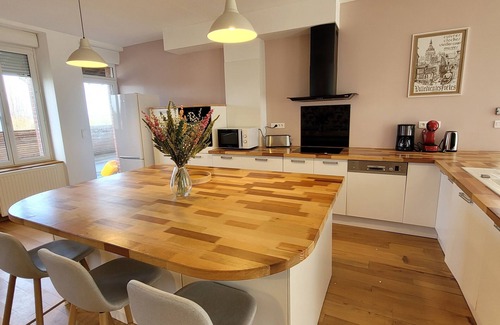 Villedieu-les-Poeles House | Family gite, SPA, games room with table soccer, pool table