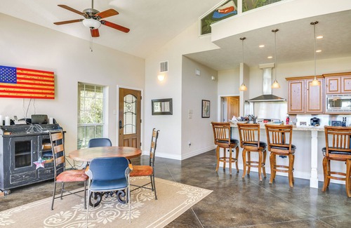Franklin House | Franklin Home w/Water Views: Outdoor Dining Area!
