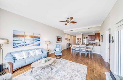 Upper Grand Lagoon Condo | FREE Daily Golf! Reflections 805 Amazing Top Floor View, Resort Pool, Hot Tub