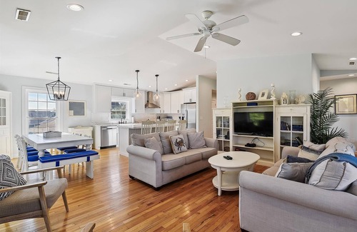 South Bethany House | Free Golf at Bear Trap Dunes and MORE! NEW LISTING 2020! DOG FRIENDLY! Exceptional vacation home located just steps from the beach