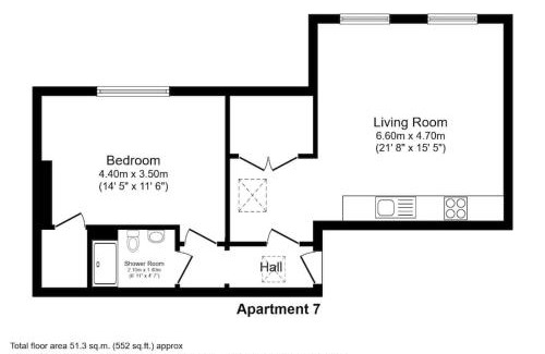 Salford Apartment | FREE PARKING - 1 BR Salford Royal sleeps 4