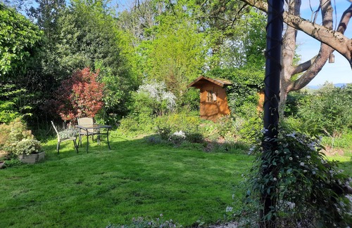 Scherzheim House | Freistehendes Ferienhaus mit Zauberhaftem Garten am Oberrhein