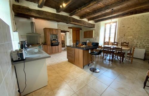 Coteaux du Blanzacais Villa | French Farmhouse Retreat with pool & superb views.