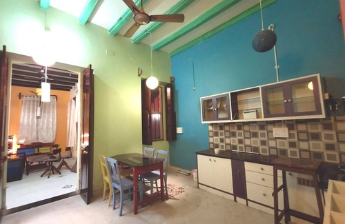 White Town House | French heritage house in white town