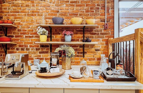 Belleville Apartment | French Inn in Downtown Belleville , right above our charming French Bistro