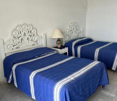 Las Hadas Apartment | Frente al mar, comodo y familiar en Playasol Manzanillo
