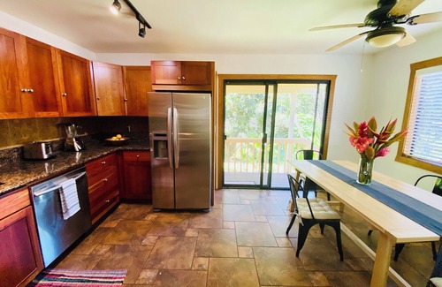 Princeville Condo | Fresh, Bright, New! Near Hanalei. Walk to the ocean in minutes.