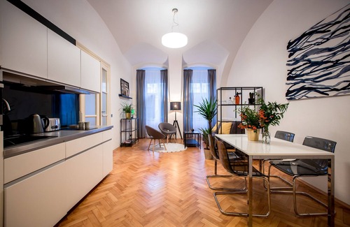 Hradcany Apartment | Friday Songs' Luxurious 1 bedroom Apartment by Charles bridge and Prague Castle.