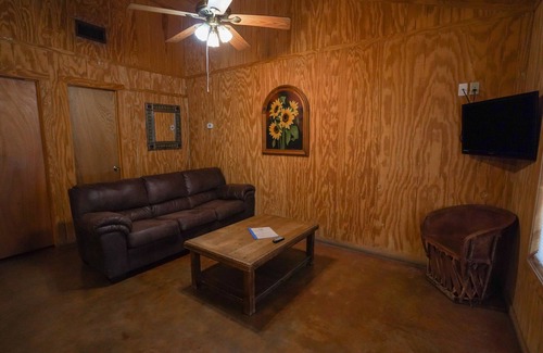 Sabinal Cabin | Frio Country Resort - Within walking distance to the Frio River!