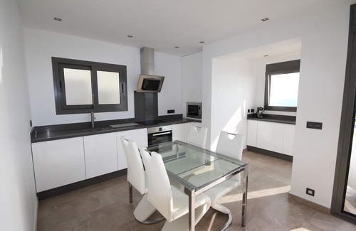 Moraira Town Centre Apartment | Front Line Moraira Marina Apartment With Stunning Sea Views, A/C , WiFi
