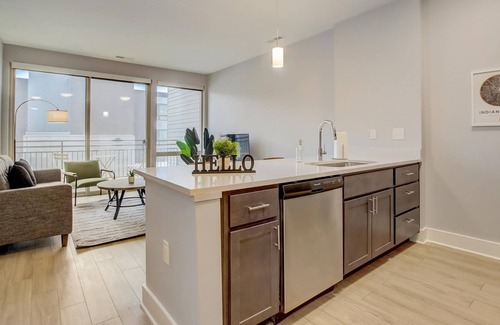 Cole-Noble District Apartment | Frontdesk | Studio Apt by Gainbridge Fieldhouse