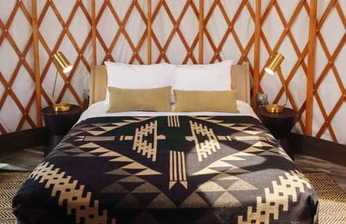 Center House | Frontier Drive-Inn | Yurt 4