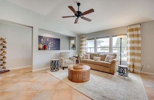 St. Johns House | Fruit Cove Home with Fire Pit and Lake View!