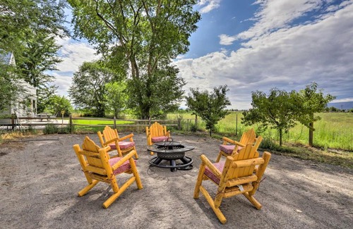 Fruita House | Fruita Victorian Home with Hot Tub and Mountains!