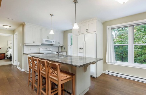 Lac-Brome Ski Chalet | Full cottage on private road near everything! Made to measure pricing offered!