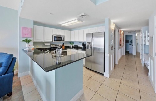 Panama City Beach Condo | Full Equipped Oceanfront Oasis nCalypso Condo Heated Pool Sleeps 6