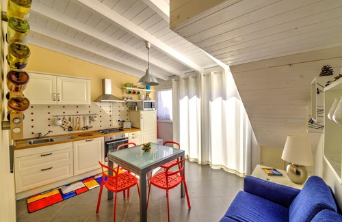 Capaci Apartment | Full of comfort design apartment with a beautiful solarium terrace with sea view