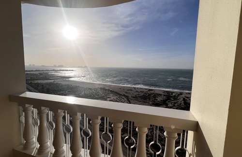 Al Hamra Village Apartment | Full sea view Studio high floor