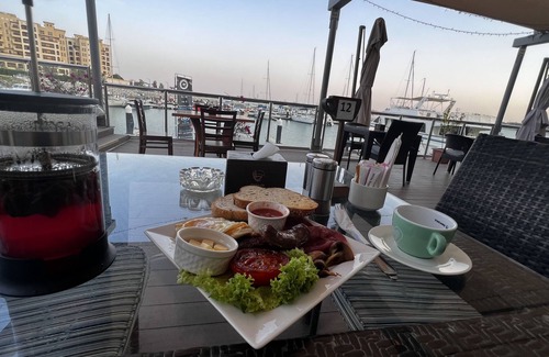 Al Hamra Village Apartment | Full sea view Studio high floor