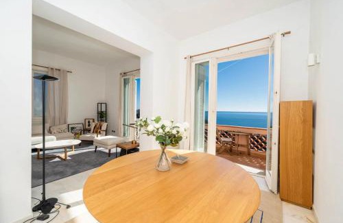 Les Salines Apartment | Full Sea View Near Monaco with Pool