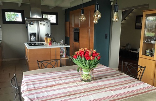 Saint-Sylvestre-sur-Lot House | Fully air-conditioned 4-bedroom house, swimming pool, pool house with panoramic view