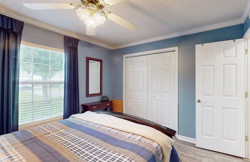 Myrtle Beach House | Fully equipped kitchen, cozy living room, enclosed yard with firepit