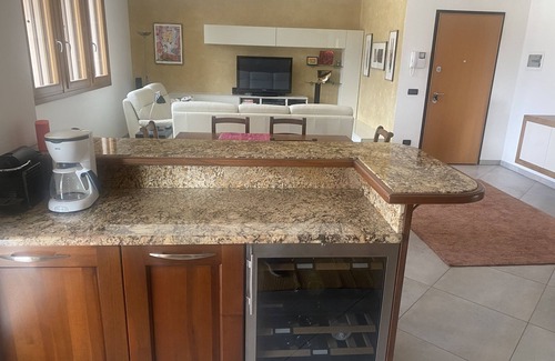 Aviano Condo | Fully furnished new top floor condo in the center of charming Aviano w/terrace.