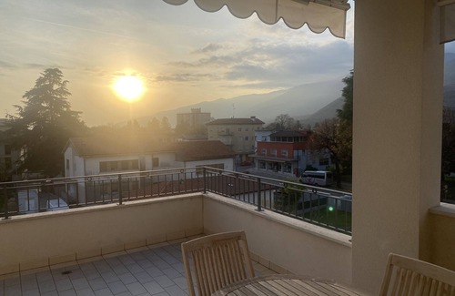 Aviano Condo | Fully furnished new top floor condo in the center of charming Aviano w/terrace.