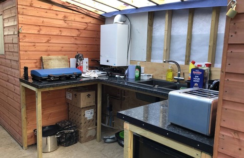 Truro Cabin | Fully Furnished Glamping (Benson) - private bathroom, excellent central location