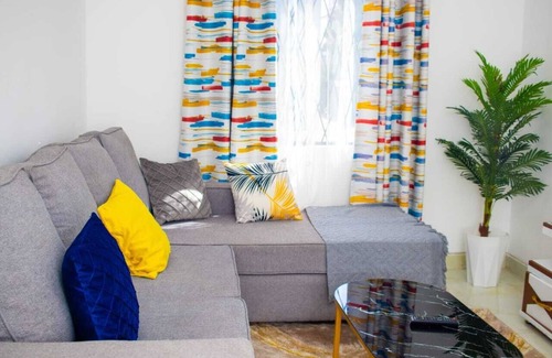 Ras Makamaiwe Bed & Breakfast | Fully furnished onebedroom in Mombasa Bamburi Vescone1 estate