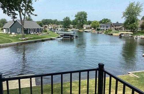 Bradley Cottage | Fully remodeled 3 bed, 2 bath on Gun Lake. Sleeps 9!