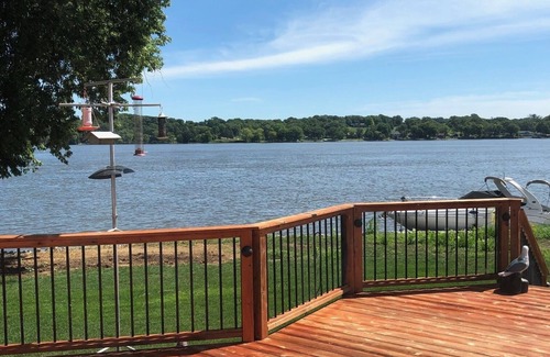 Scott County House | Fully Remodeled Riverfront home with private ramp and dock on Mississippi River