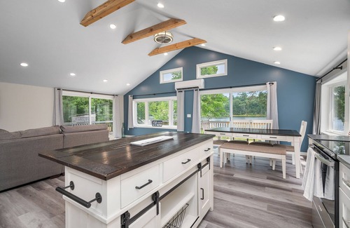 Pascoag House | Fully Renovated all season lakefront Home with beautiful views all year round!