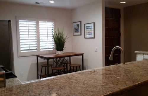 Palm Springs Condo | Fully renovated two master bedroom condo! Steps to pool at Desert Princess