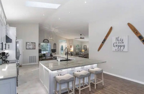 Placid Lakes House | Fully updated canal front home with access to Lake June