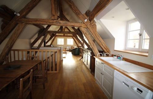 Bouesse Cottage | Fun activities whatever the weather, 2 games rooms, heated swimming pool