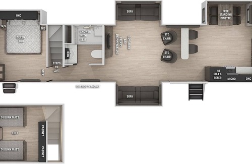 Granite Hills House | Fun family adventure in a GIGANTIC trailer!