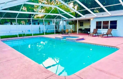 Ocala House | FUN pool house with GAME room!