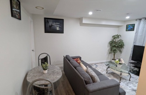 Oakbank House | Furnished basement with seperate entrance ,living room,washroom and kitchenette