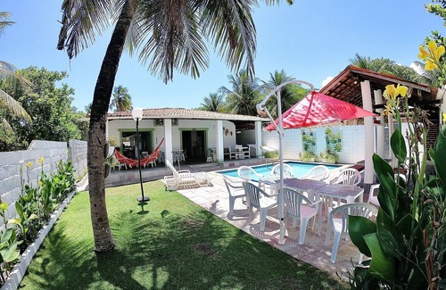 Barra do Sirinhaem House | Furnished beach house with pool and barbecue - 5 bedrooms, 4 bathrooms.
