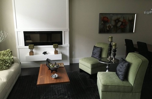 South Newton House | Furnished Bedroom in Stylish Home