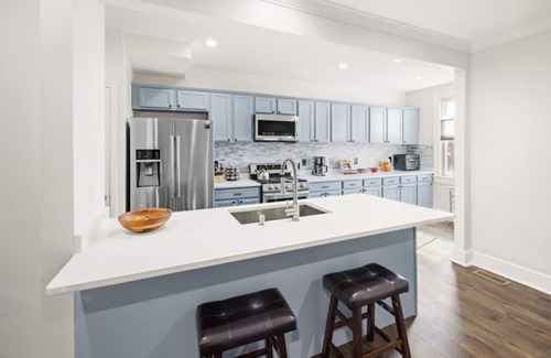 Brightwood Park House | Furnished, Cozy Family-/Pet-Friendly 4B4B Townhome with Turnkey Amenities