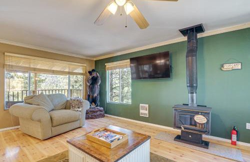 Mammoth Creek House | Furnished Deck and Mountain Views Panguitch Cabin
