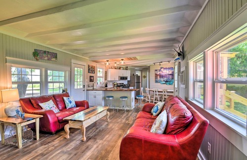 Cedar Lane Cabin | Furnished Deck & Dock: Renovated Sargent Cabin!