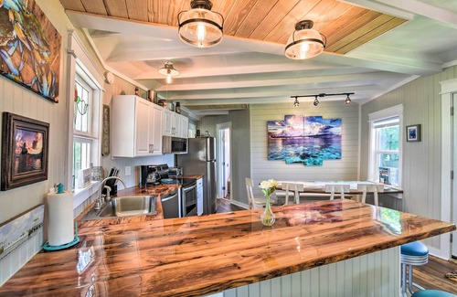 Cedar Lane Cabin | Furnished Deck & Dock: Renovated Sargent Cabin!