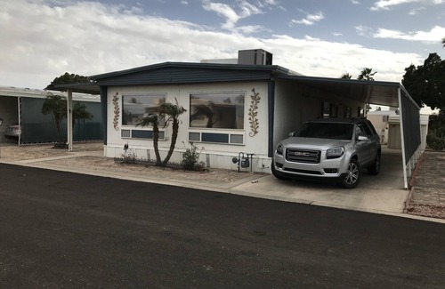 Yuma House | Furnished Double Wide in Central Yuma