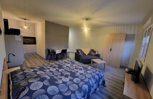 Niederbronn-les-Bains Apartment | Furnished studio 35 m2 renovated classified 3*.