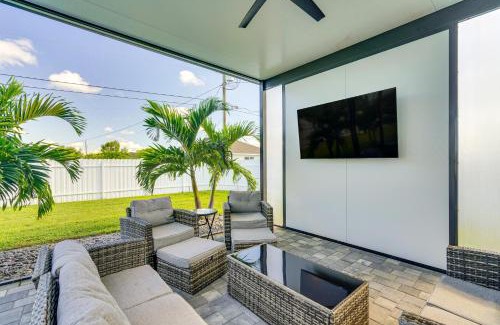Diplomat House | Furnished Lanai and Private Pool Cape Coral Home