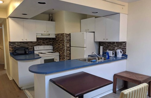 Greenwood - Coxwell Apartment | Furnished one-bedroom apartment near Gerrard and Greenwood, East York